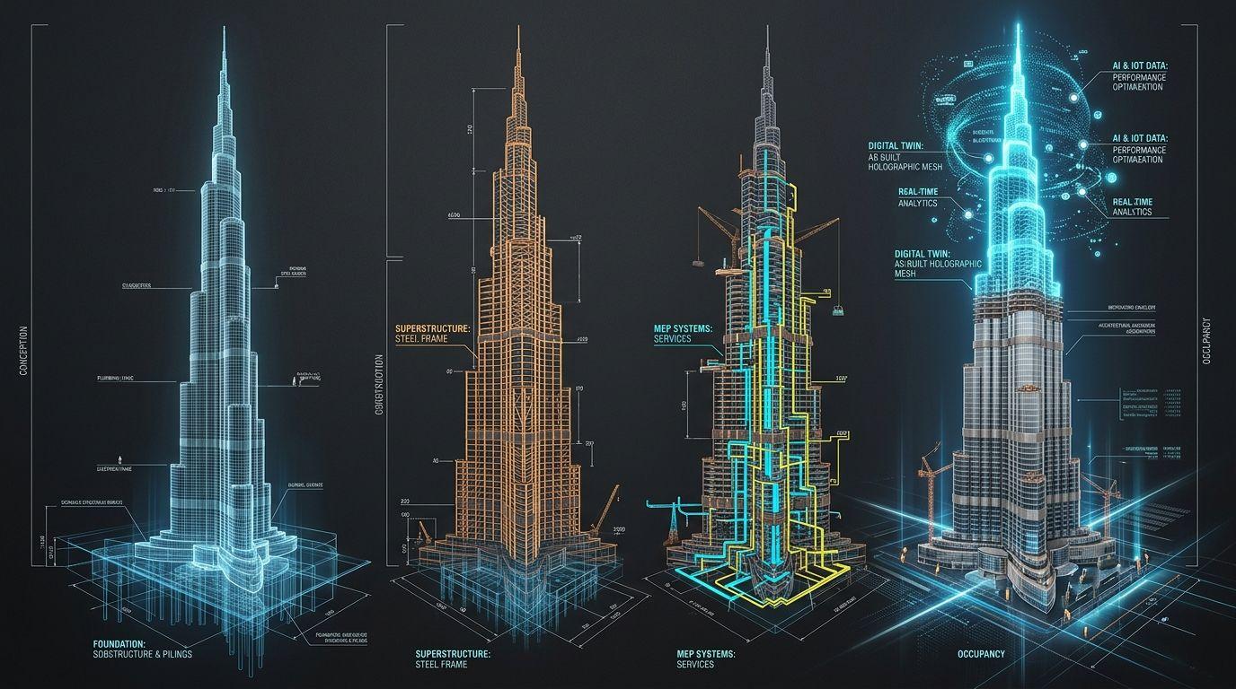 AI-driven workflow automating BIM tasks