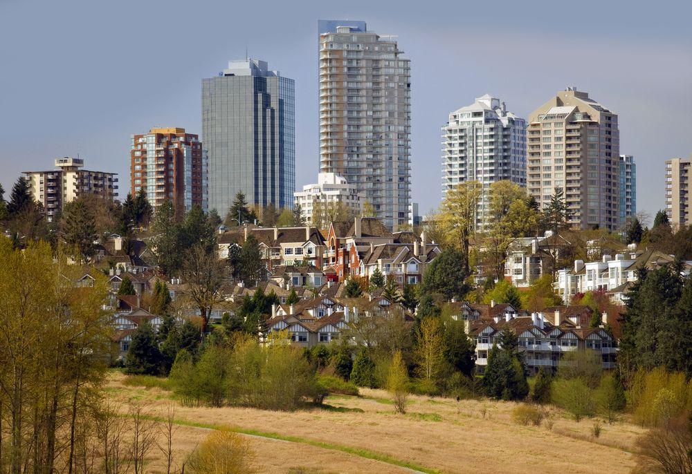 Vancouver skyline and waterfront, British Columbia