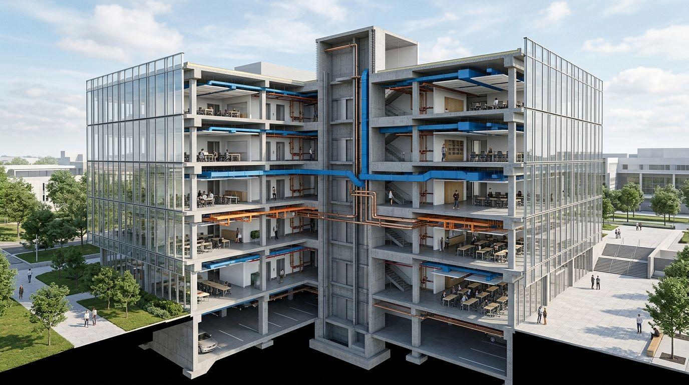 BIM model quality audit and clash detection report